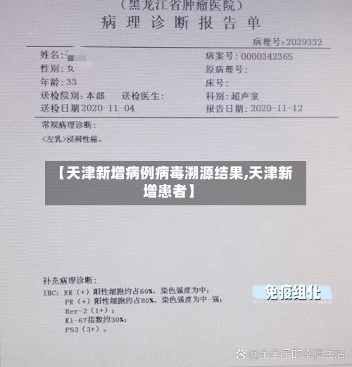 【天津新增病例病毒溯源结果,天津新增患者】