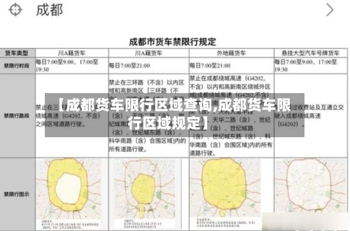 【成都货车限行区域查询,成都货车限行区域规定】