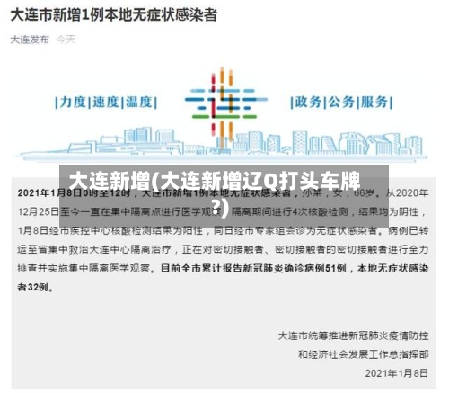 大连新增(大连新增辽Q打头车牌?)-第3张图片