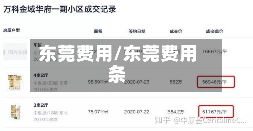 东莞费用/东莞费用条-第2张图片