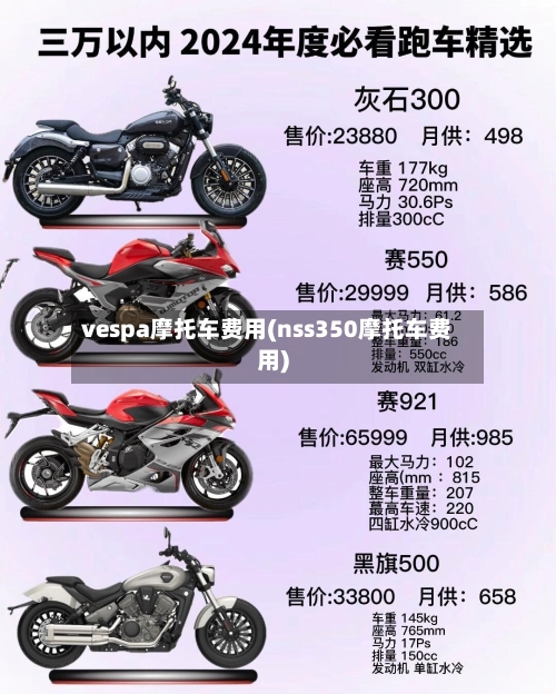 vespa摩托车费用(nss350摩托车费用)