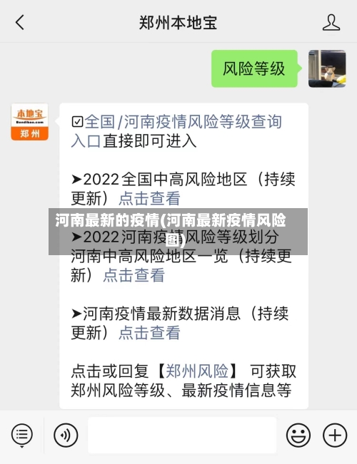 河南最新的疫情(河南最新疫情风险图)-第2张图片
