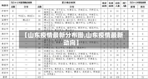 【山东疫情最新分布图,山东疫情最新动向】-第3张图片